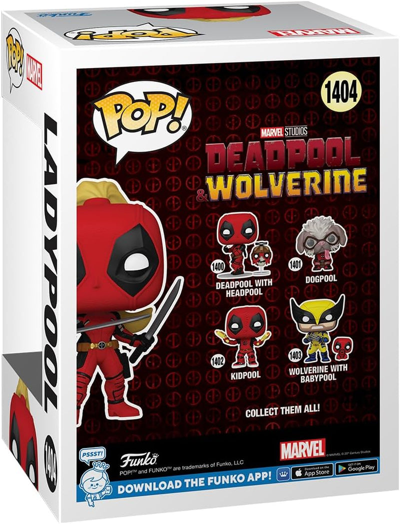 Funko Pop! Marvel: Deadpool & Wolverine - Ladypool, side angle