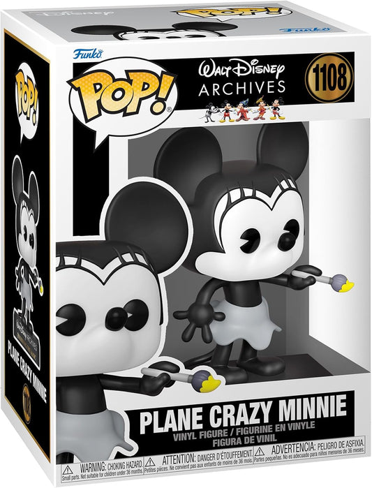 Plane Crazy Minnie 1928 Disney Archives Funko Pop! Vinyl Figure #1110