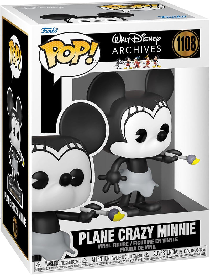 Plane Crazy Minnie 1928 Disney Archives Funko Pop! Vinyl Figure #1110