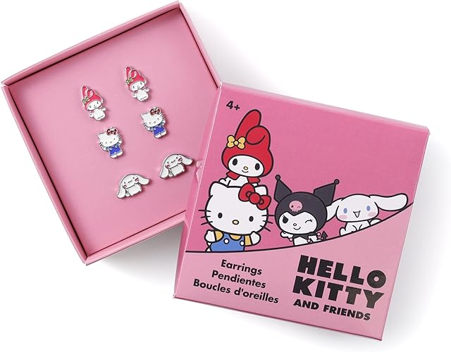 Hello Kitty & Friends Stud Earring Set (Pack of 3) - Image 2