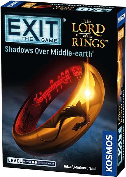 EXIT: Lord Of The Rings - Shadows Over Middle-Earth Board Game