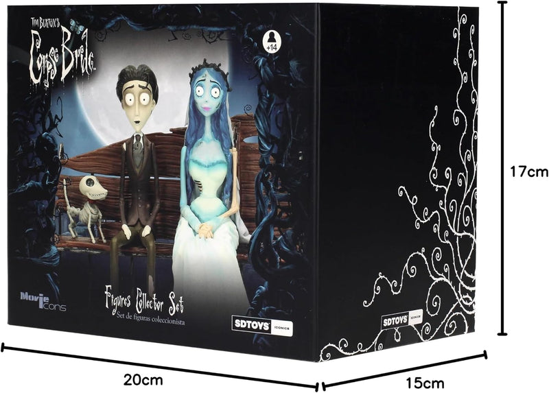 Corpse Bride Victor And Emily 25th Anniversary 1/10 Scale Figure Set (view 3)