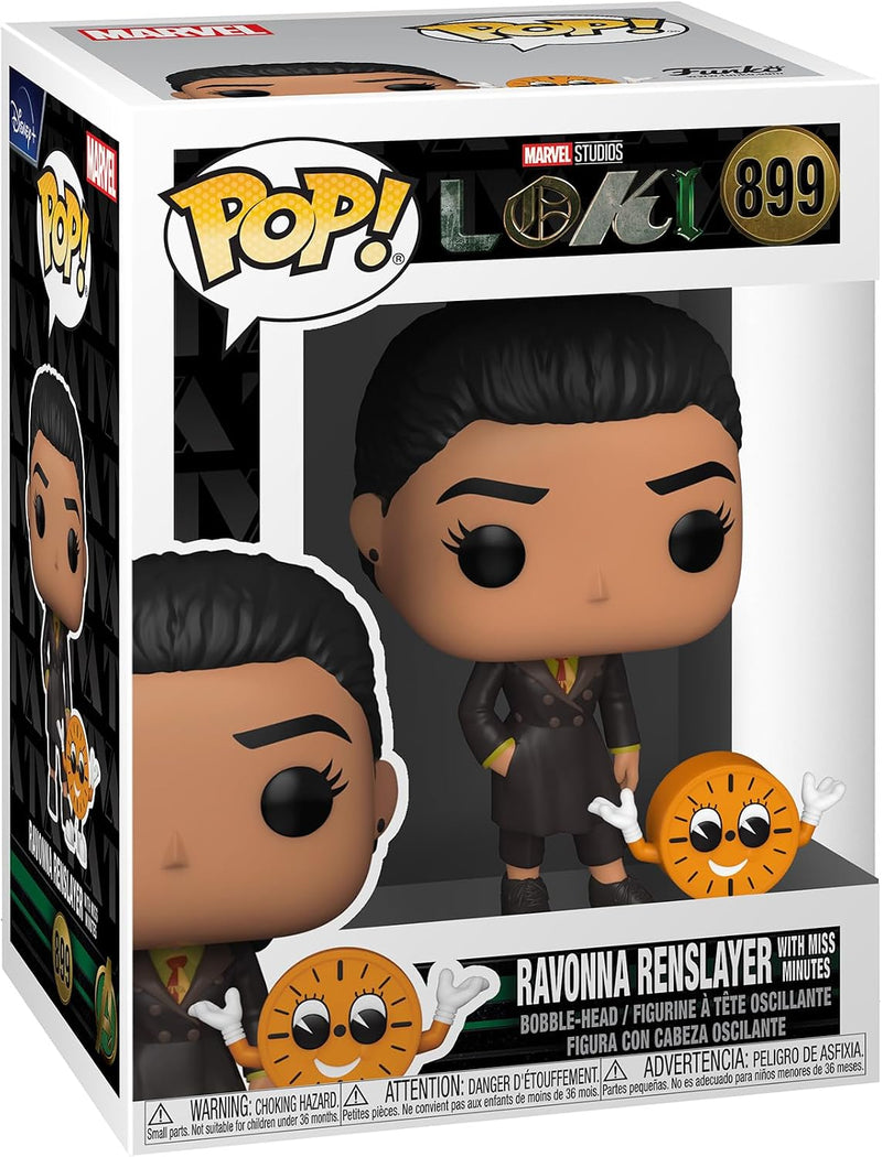 Ravonna Renslayer with Miss Minutes Marvel Loki Funko Pop! and Buddy Vinyl Figure #899