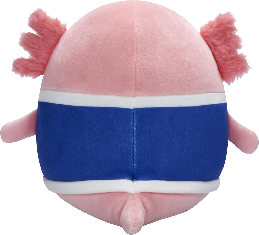 Squishmallows 7.5" Axolotl W/Soccer Jersey Plush