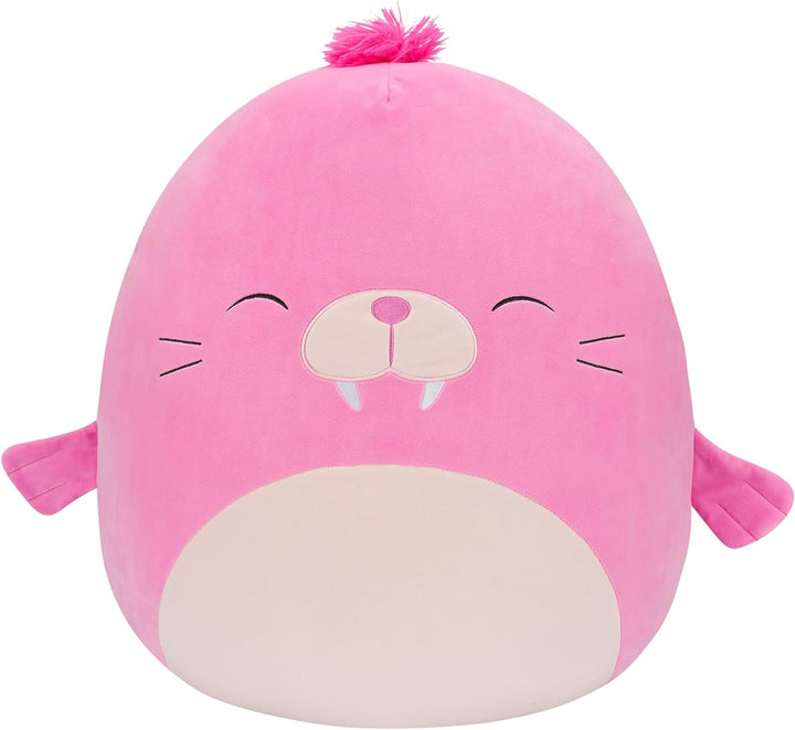 Squishmallows 20'' Pink Walrus Plush