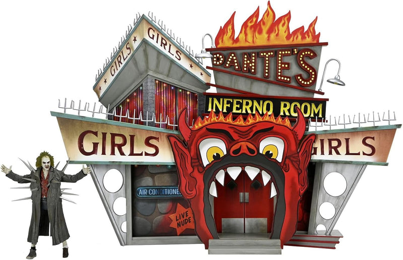 Beetlejuice Inferno Room Deluxe Boxed Set Beetlejuice (1988) 7" Scale
