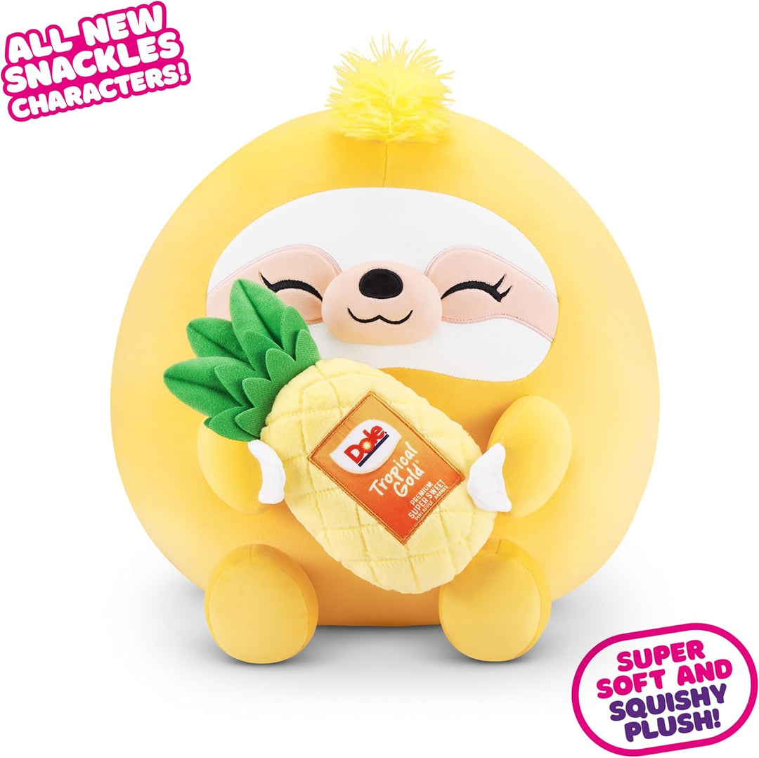 Snackles Series 2 Sloth (Dole Pineapple) 14" Plush