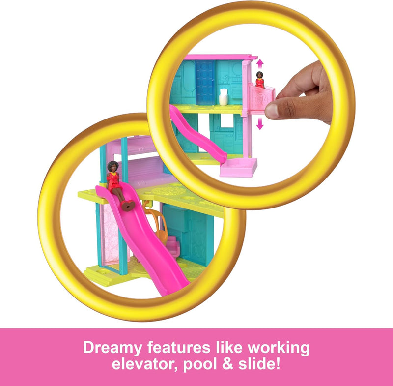 Barbie Mini Barbieland Dream House (Pink Slide & Swing) - Image 3