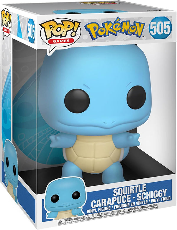 Squirtle Pokemon Funko Pop! Jumbo 10-Inch Vinyl Figure #505