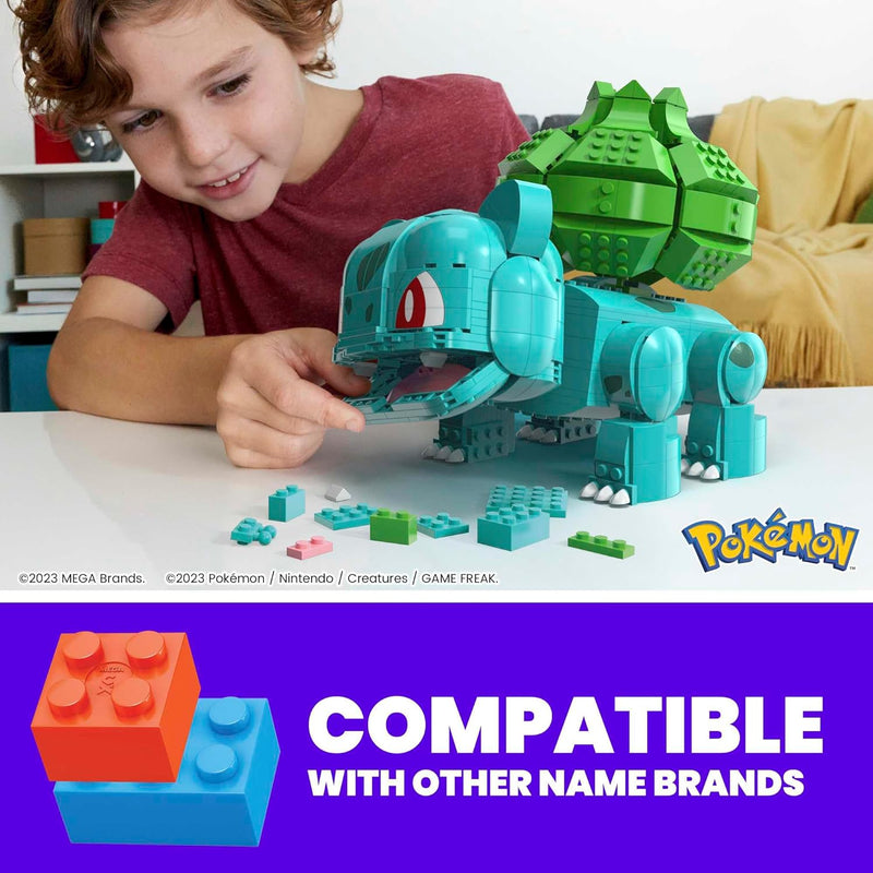 MEGA Pokemon - Jumbo Bulbasaur, alternate view