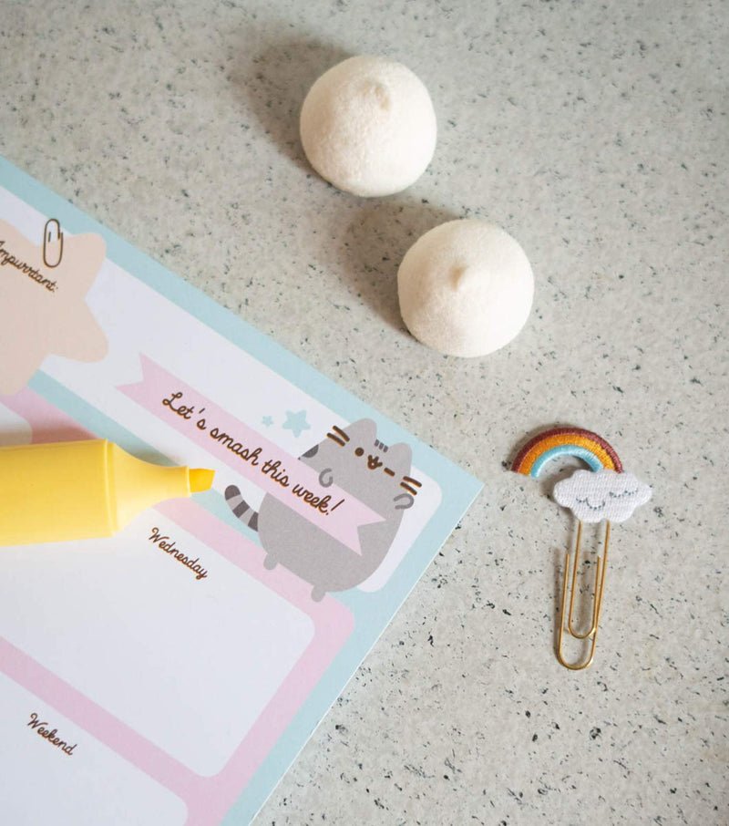 Weekly Planner A4 Pusheen Foodie Blue packaging view