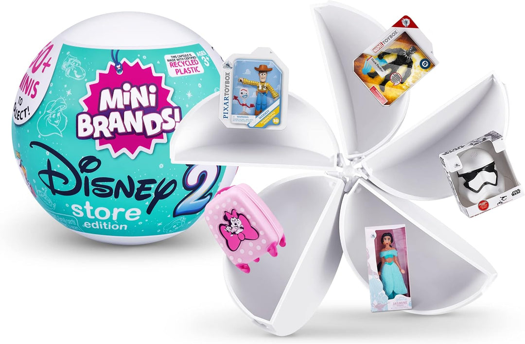 Mini Brands Disney Store Series 2 Capsule (1 Picked At Random)