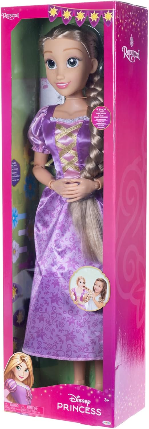 Disney Princess Playdate 32" Rapunzel Doll - Image 8