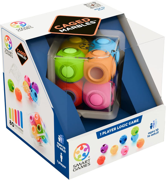 SmartGames Caged Marbles Puzzle Game