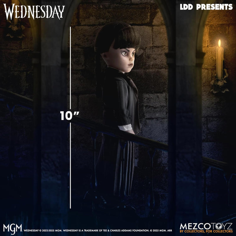 Living Dead Dolls Presents Wednesday - Nevermore Academy Uniform (Addams Family Netflix) Ldd (view 3)