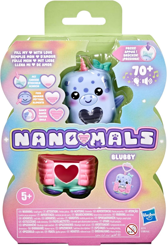 Nano Mals Blubby the Narwhal Electronic Fidget Pet - Image 2