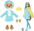 Barbie Cutie Reveal Teddy Bear as Dolphin, side angle
