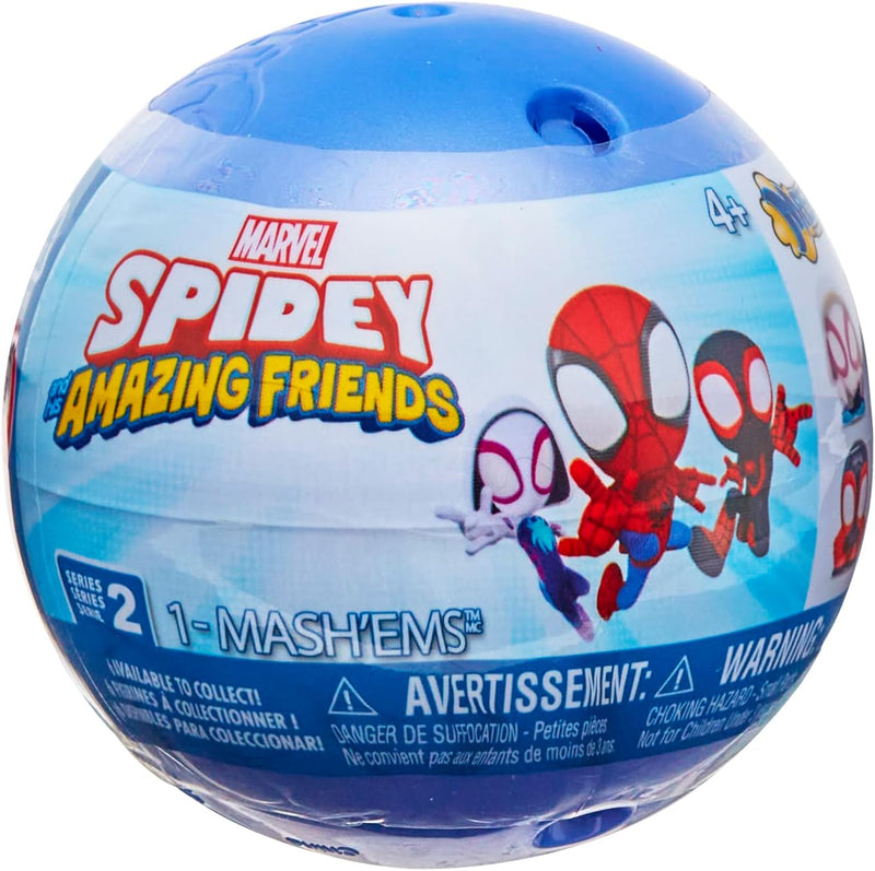 Mash'Ems Spidey and his Amazing Friends, rear view
