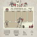 Disney The Nightmare Before Christmas A4 Weekly Planner alternate view