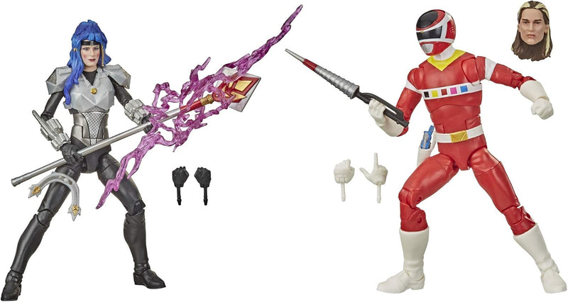 Red Ranger vs Astronema Power Rangers Lightning Collection In Space 2-Pack Action Figures