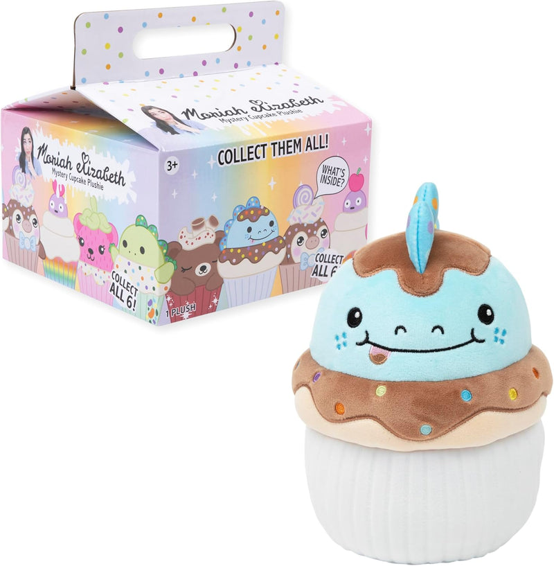 Moriah Elizabeth 6” Mini Mystery Plush – Cupcake Plush, in display