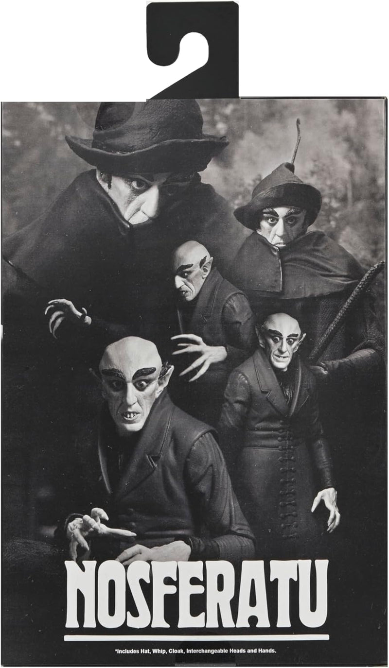 Nosferatu (1922) Count Orlok (B/W) Ultimate 7" Scale Action Figure (view 3)