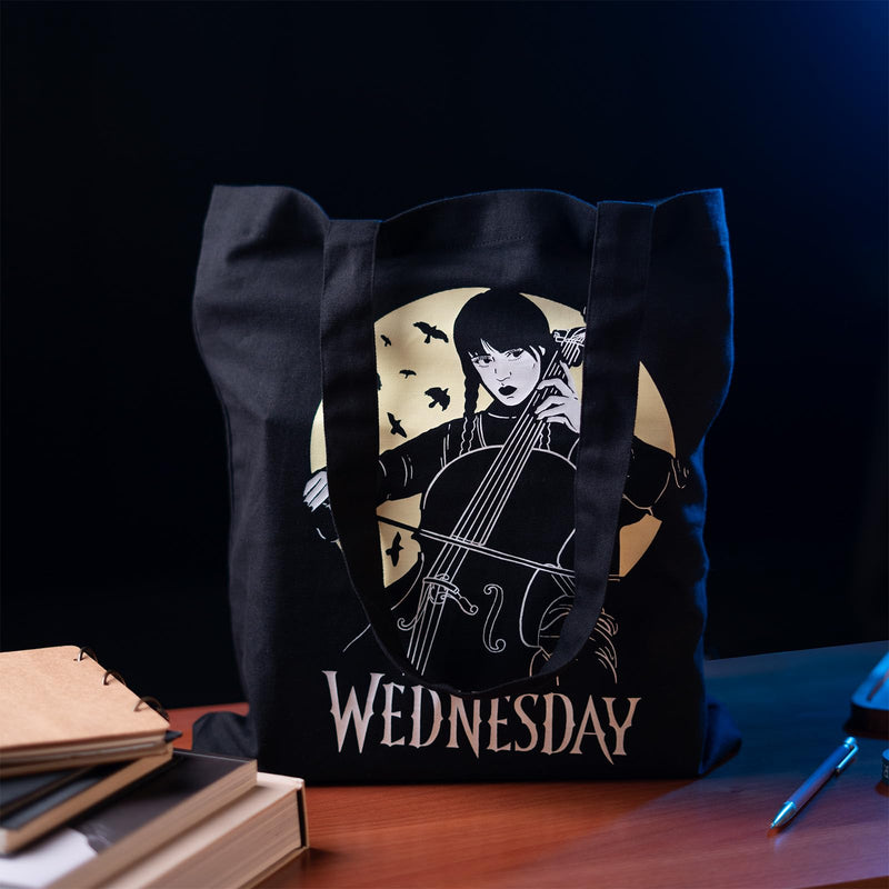 Wednesday Tote Bag side angle