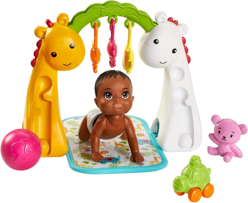Barbie - Skipper Babysitter Doll & Giraffe Playmat collectible from Mattel