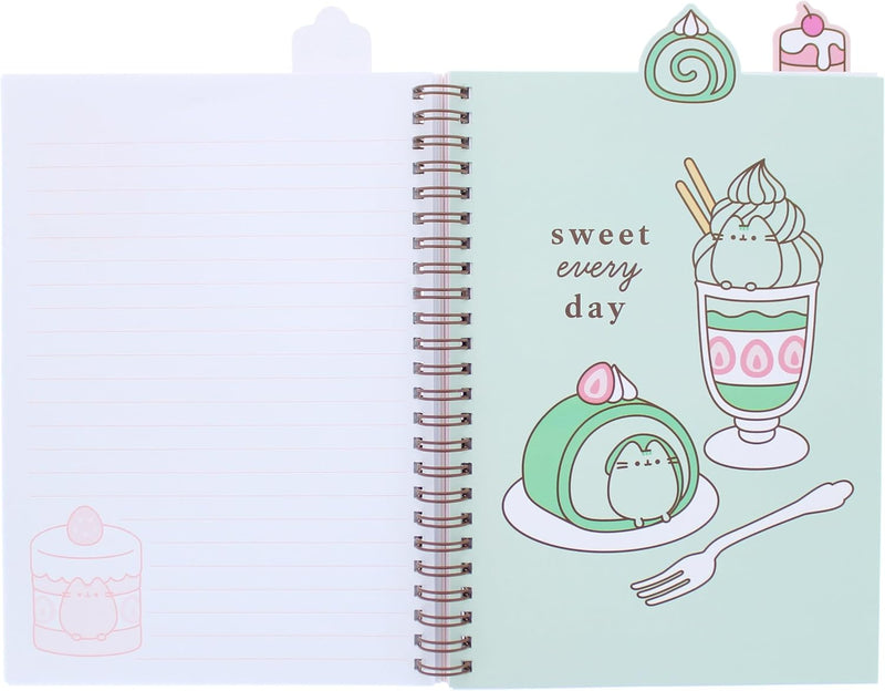 Pusheen A5 Project Notebook back view