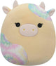 Squishmallows  7.5'' Rina The Yellow Cow Plush