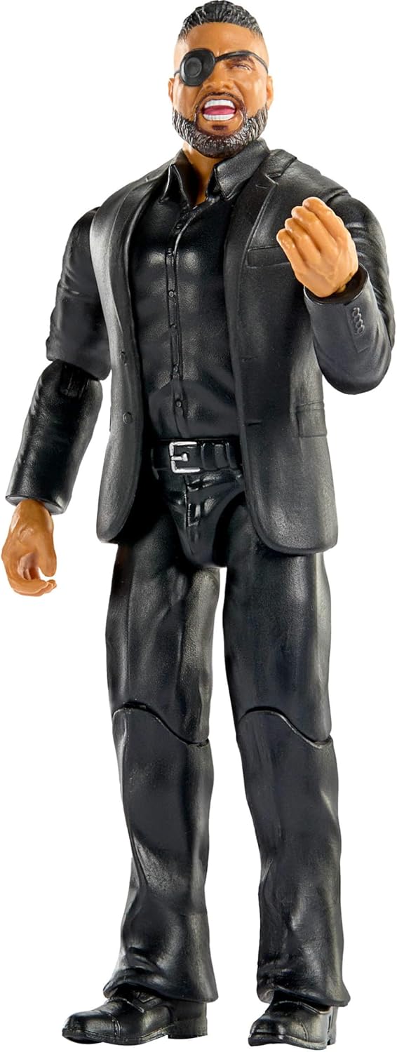 WWE Main Event Series Tonga Loa 6 Action Figure, close-up detail
