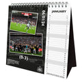 Newcastle United FC Desktop 2025 Calendar, close-up detail