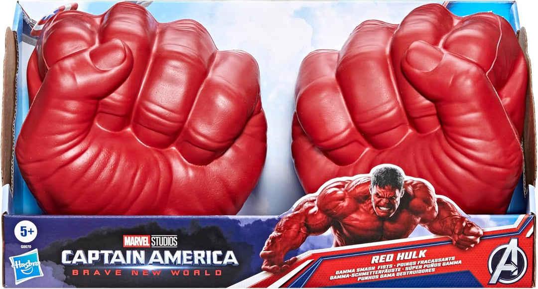 Captain America Brave New World Red Hulk Gamma Smash Fists