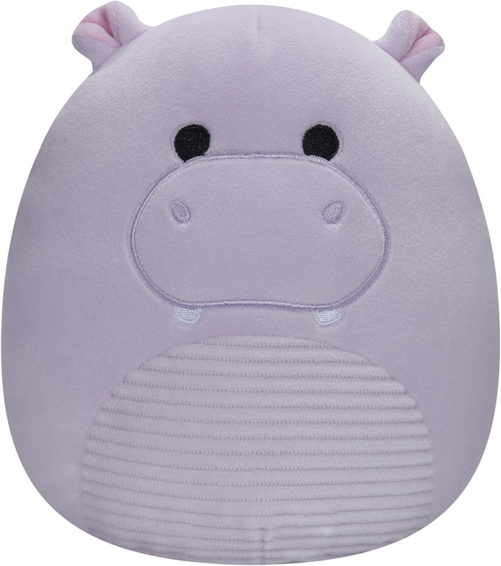 Squishmallows 7.5" Purple Hippo With Corduroy Belly Plush