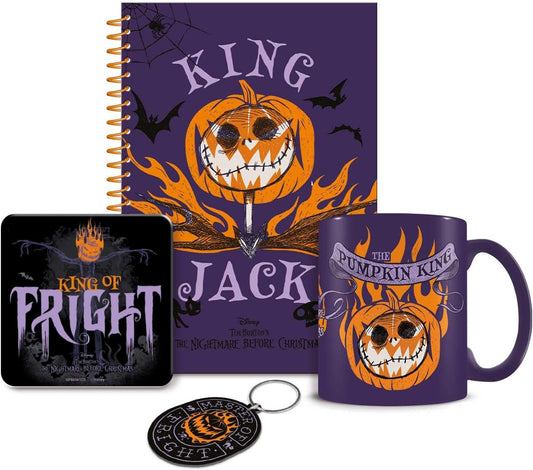 The Nightmare Before Christmas Colourful Shadows Mug, Coaster and Keychain Gift Set