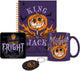 The Nightmare Before Christmas Colourful Shadows Mug, Coaster and Keychain Gift Set