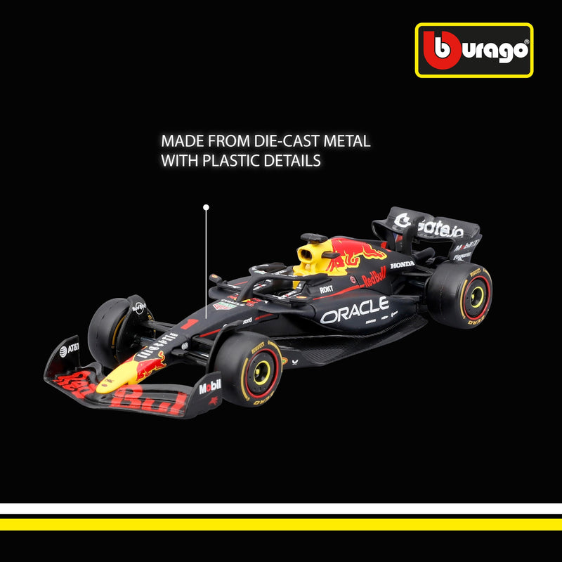 1:43 F1 Red Bull Racing RB20 2024 Verstappen in 12PC Dispens, size reference