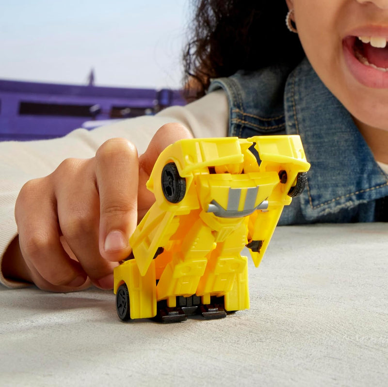 Transformers Earthspark Smash to Change Bumblebee Action Figure - Image 5