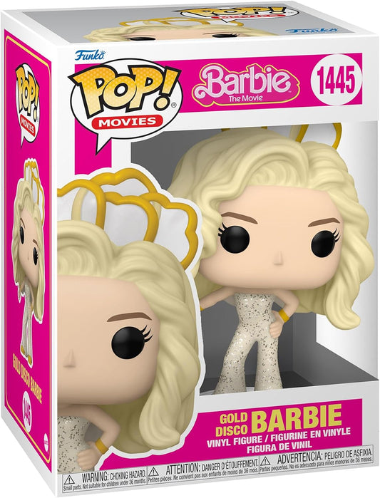 Funko - Movies: Barbie (Gold Disco Barbie) POP! Vinyl Figure