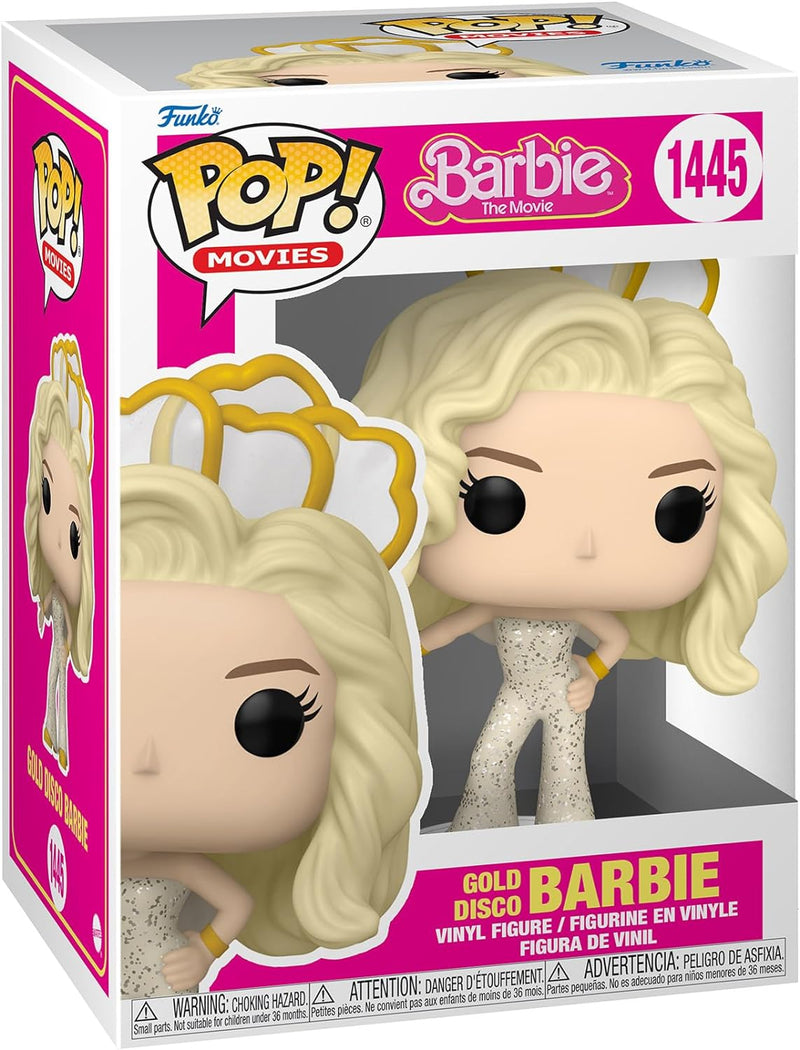 Funko - Movies: Barbie (Gold Disco Barbie) POP! Vinyl Figure