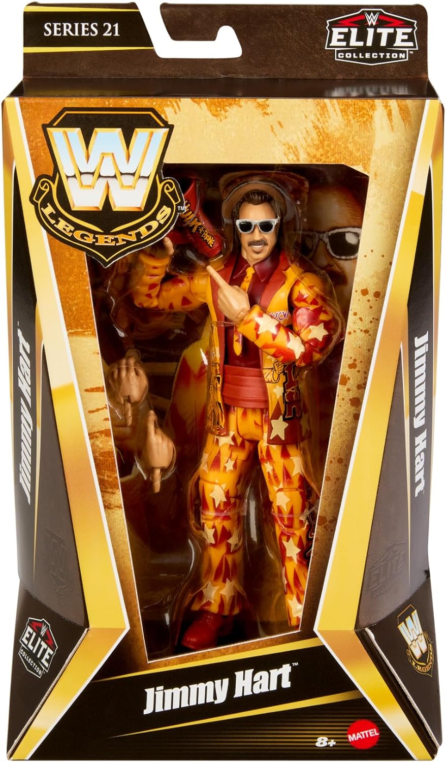 WWE Elite Collection Legends Series 21 Jimmy Hart Action Figure