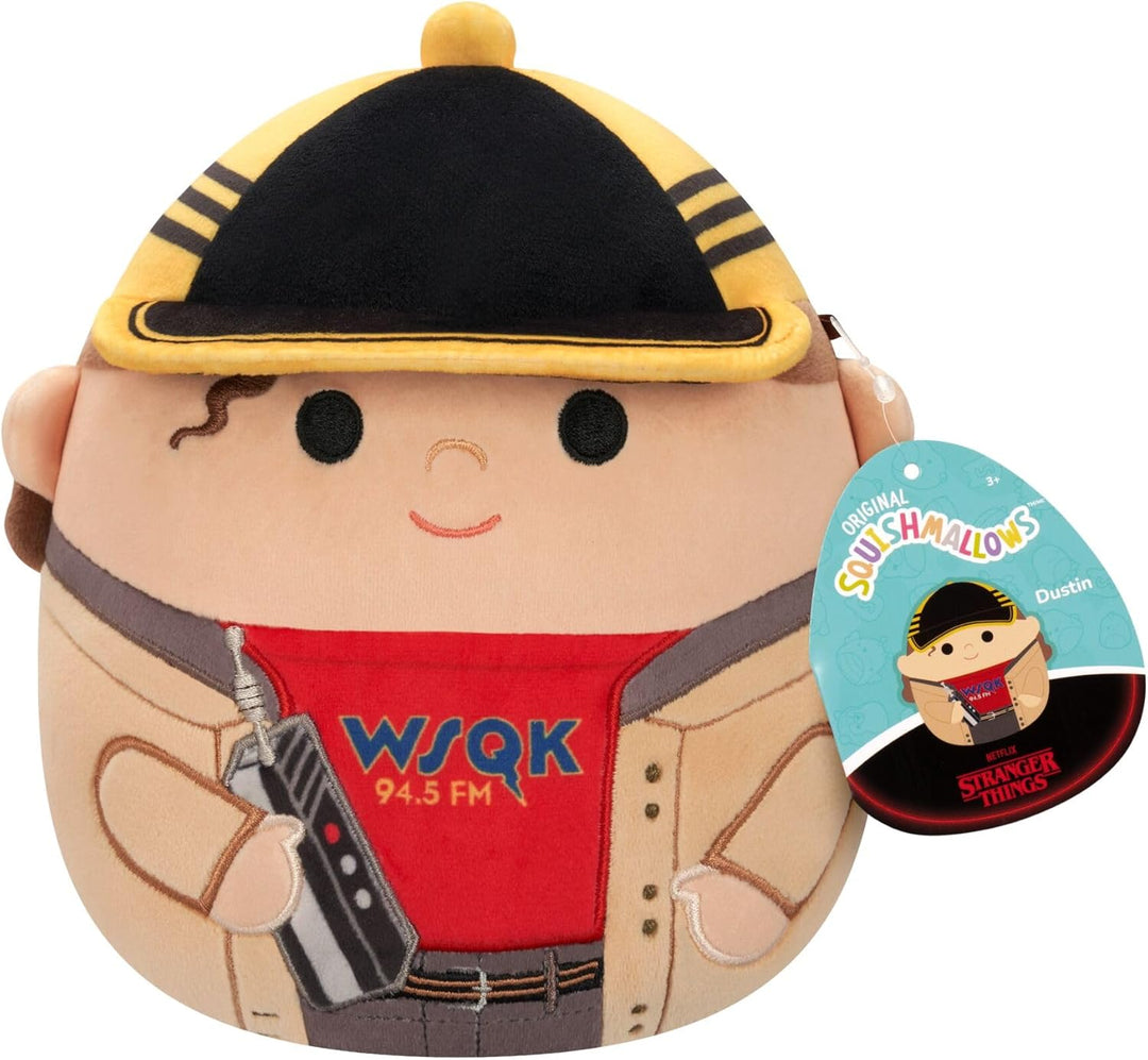 Squishmallows Stranger Things Dustin 8" Plush