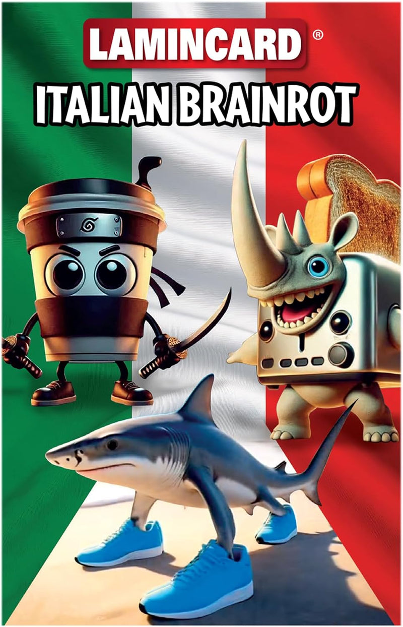 Italian Brainrot Collectable Trading Cards Pack