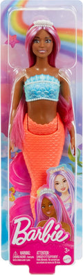 Barbie Mermaid Doll (Red Tail & Pink Hair) - Image 6