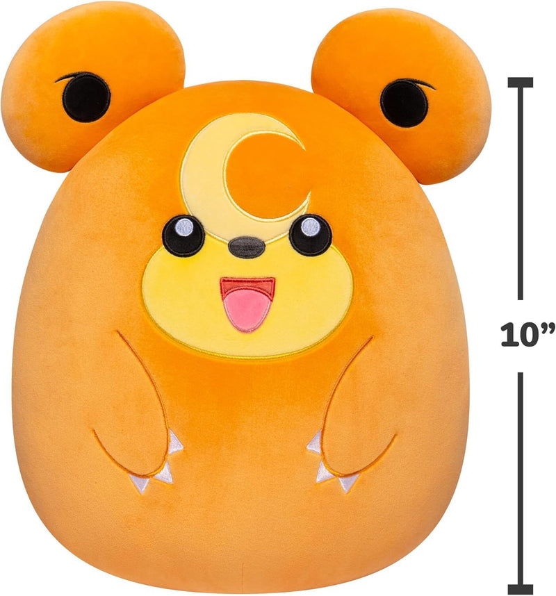 Squishmallows Pokemon 10 Inch Plush - Teddiursa, alternate view