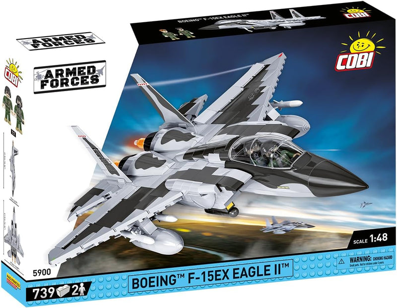 Cobi 5900 Armed Forces Boeing TM F-15EX Eagle II TM 739 pcs