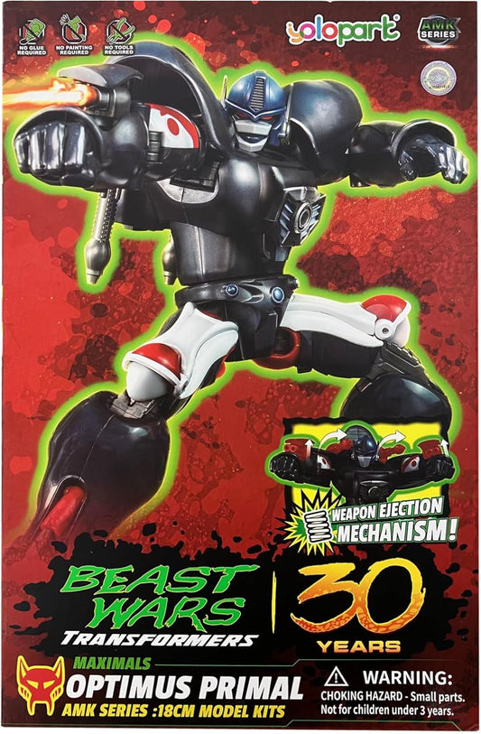 Optimus Primal Transformers Beast Wars AMK Series Model Kit alternate view