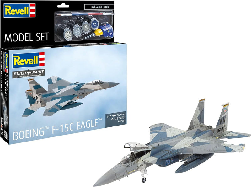 REVELL Model Set Boeing F 15C Eagle 1:72 Model Set