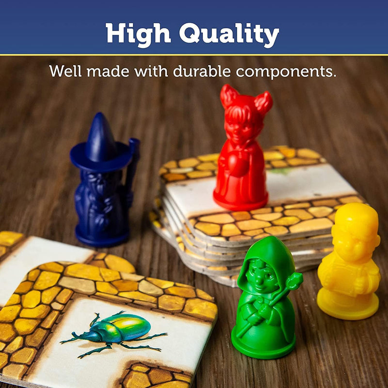 Ravensburger Labyrinth, rear view