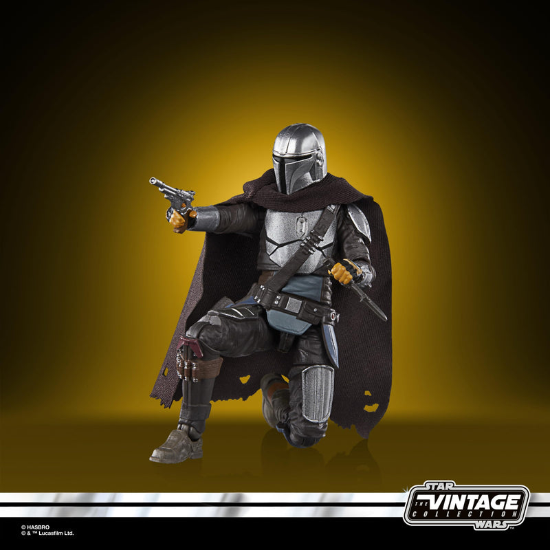 The Mandalorian Figure Star Wars Vintage Collection, rear view